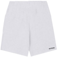 WE11DONE Grey Letter Print Elastic Waist Shorts Unisex Gift Box Edition. WD-TA3-22-749-U-GY WE11DONE Grey Letter Print Elastic Waist Shorts Unisex Gift Box Edition. WD-TA3-22-749-U-GY