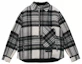 Buy WE11DONE Sobrecamisa Unisex de Manga Larga Cuadros con Media Cremallera - Gris. WD-BL3-20-910-U-GY