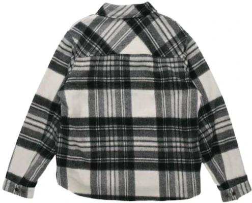 WE11DONE Sobrecamisa Unisex de Manga Larga Cuadros con Media Cremallera - Gris. WD-BL3-20-910-U-GY Lookbook WE11DONE Sobrecamisa Unisex de Manga Larga Cuadros con Media Cremallera - Gris. WD-BL3-20-910-U-GY