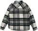 Lookbook WE11DONE Sobrecamisa Unisex de Manga Larga Cuadros con Media Cremallera - Gris. WD-BL3-20-910-U-GY