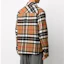 Purchase WE11DONE Half-Zip Plaid Long Sleeve Shirt Jacket Unisex Khaki WD-BL3-20-910-U-CM