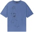Order Camiseta Unisex Azul WE11DONE de Dibujos Animados a Mano. WD-TT2-24-746-U-BL