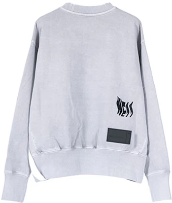 WE11DONE 恐怖电影印花男女同款灰色卫衣 WD-TS9-20-136-U-GY Lookbook WE11DONE 恐怖电影印花男女同款灰色卫衣 WD-TS9-20-136-U-GY