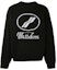 Order WE11DONE JQD Knit Wool Sweater Unisex Black Graphic Crewneck Pullover. WD-KO8-20-507-U-BK