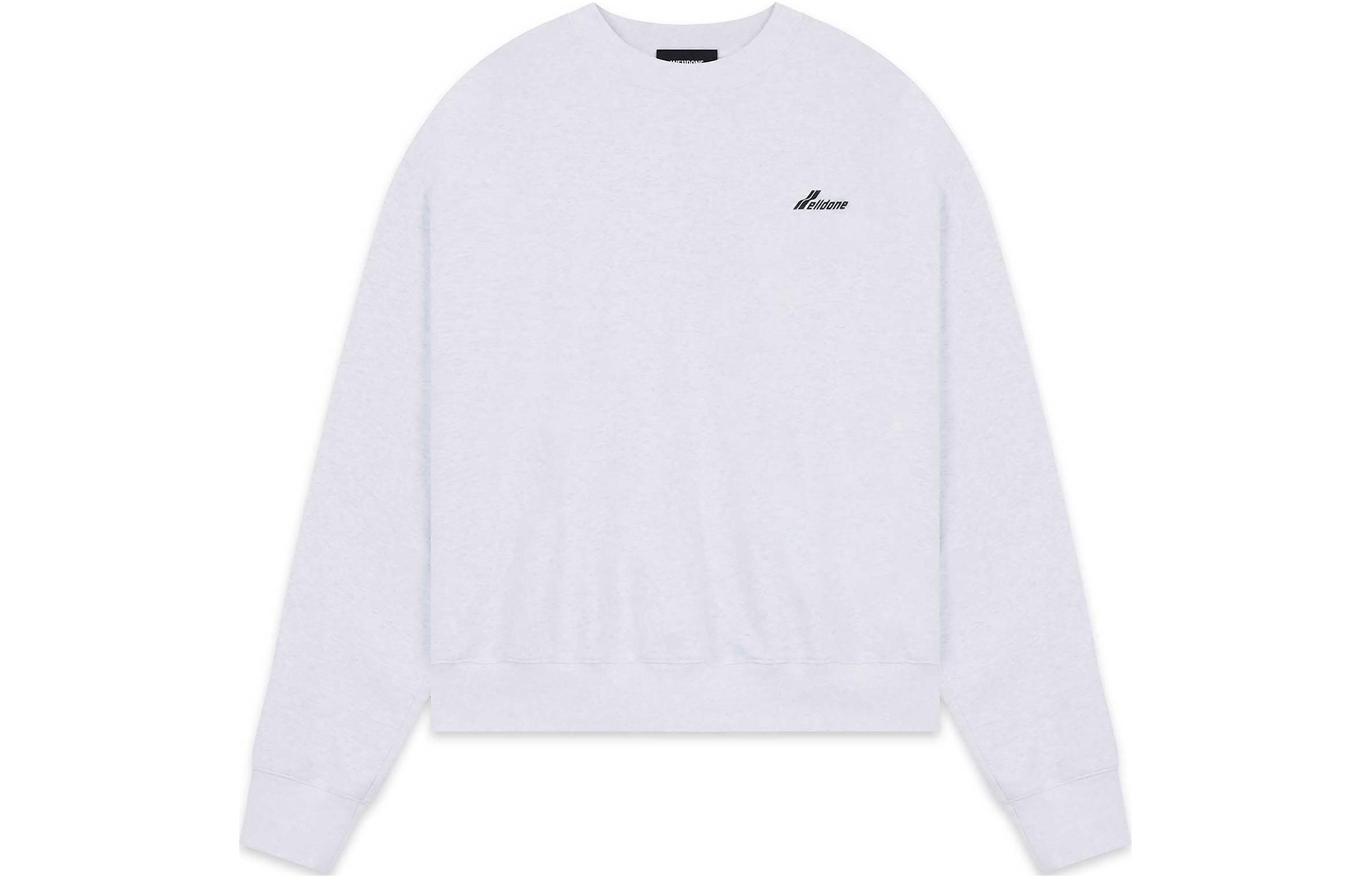 WE11DONE Letter Logo Print Pullover Gray Gift Box Hoodie Unisex WD-TS3-22-843-U-GY