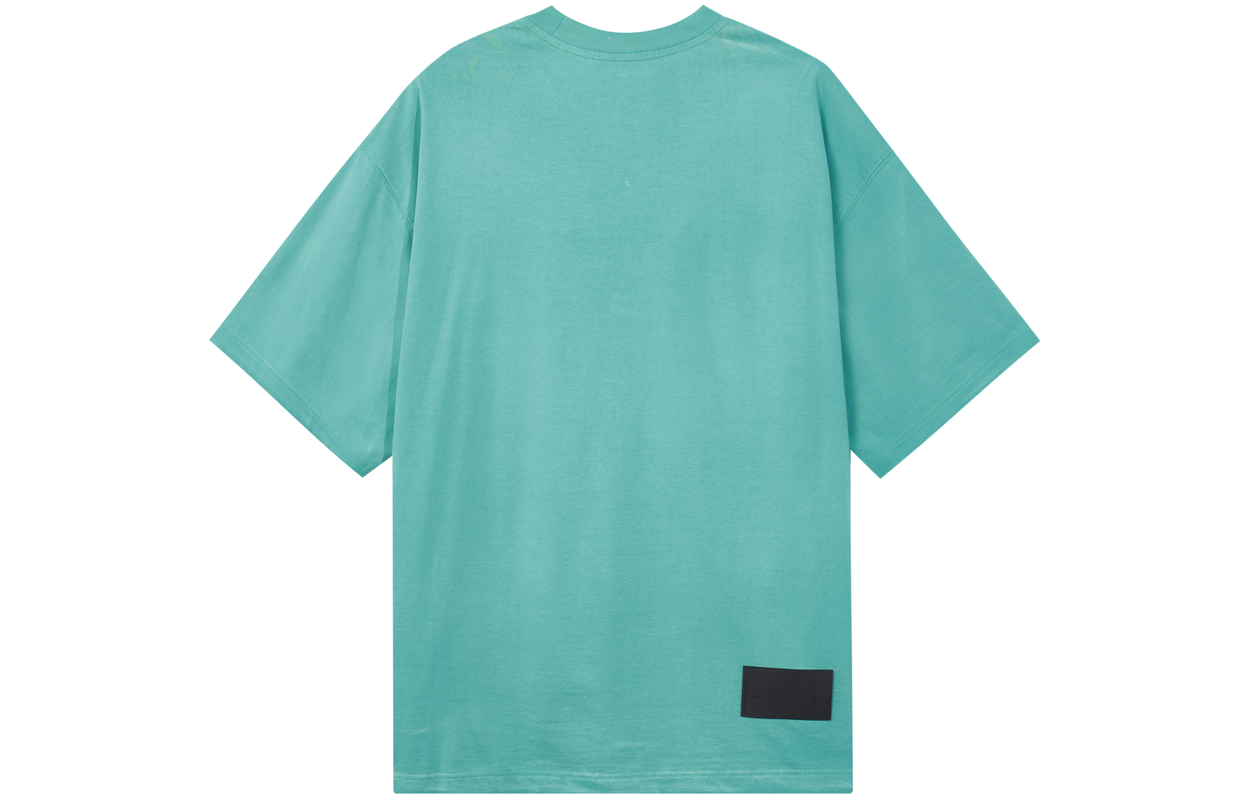 WE11DONE Letter Print Washed Green Unisex T-Shirt. WD-TT8-20-099-U-GR 圖 3