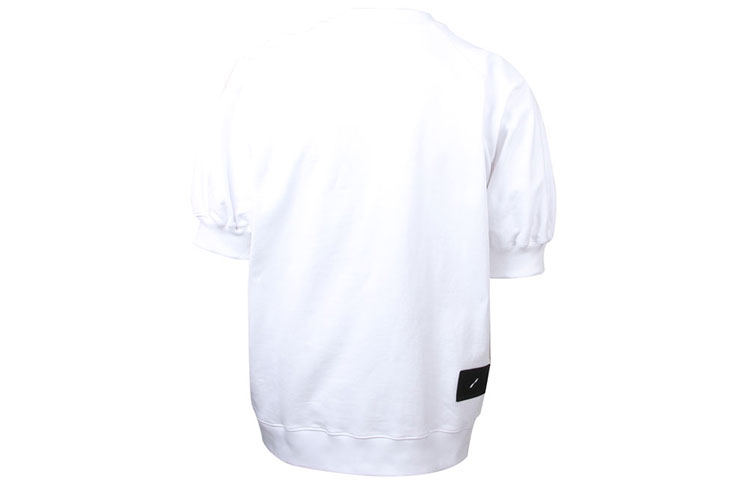 WE11DONE Lightning Logo Print Unisex White Sweatshirt. WD-TS1-21-531-U-WH 圖 3