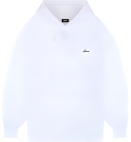 WE11DONE Logo Appliqué Drawstring Hoodie Unisex White WD-TP3-20-707-U-WH WE11DONE Logo Appliqué Drawstring Hoodie Unisex White WD-TP3-20-707-U-WH