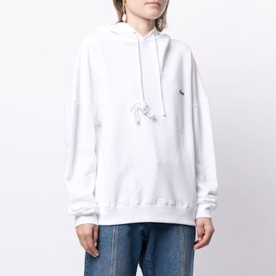 WE11DONE 標誌繡花抽繩連帽衫 男女款 白色 WD-TP3-20-707-U-WH Lookbook WE11DONE 標誌繡花抽繩連帽衫 男女款 白色 WD-TP3-20-707-U-WH