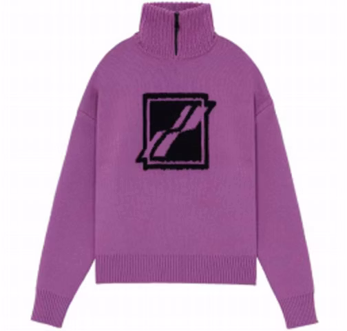 we-11-done-logo-half-zip-pullover-sweater-unisex-purple-long-sleeve-wd-ko-3-21-603-u-pp