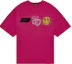 Order WE11DONE Logo Heart Print Unisex Short Sleeve T-Shirt. WD-TT1-22-672-U-HP