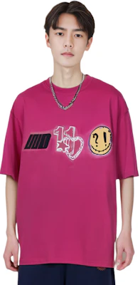 WE11DONE Logo Heart Print Unisex Short Sleeve T-Shirt. WD-TT1-22-672-U-HP Shop WE11DONE Logo Heart Print Unisex Short Sleeve T-Shirt. WD-TT1-22-672-U-HP