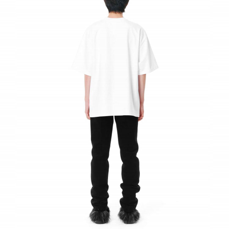 Purchase WE11DONE Logo Mirror Reversed Unisex White T-Shirt. WD-TT3-21-565-U-WH