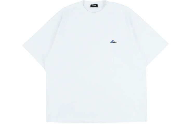 WE11DONE Logo Oversized Crewneck T-Shirt Unisex White WD-TP5-19-920-WH