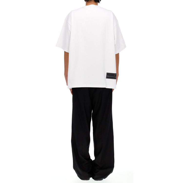 Purchase WE11DONE 標誌寬鬆版型男女同款白色短袖上衣 WD-TP5-19-920-WH