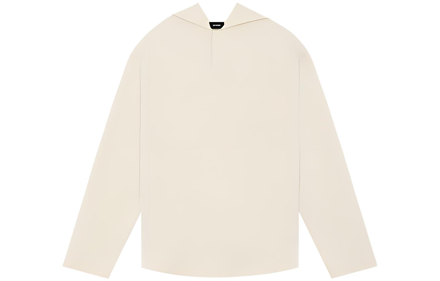 WE11DONE Logo Print Navy Collar Long Sleeve T-Shirt Unisex WD-TT1-22-554-U-IV