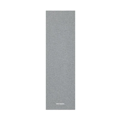 WE11DONE Logo Wool Knit Scarf Unisex Couples Grey WD-KM2-24-636-U-GY