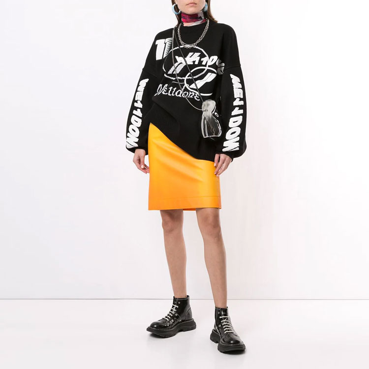 WE11DONE Logo Wool Sweater Unisex Black WD-KO8-20-143-U-BK 圖 5