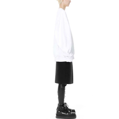 위얼던 메탈릭 로고 오버사이즈 풀오버 스웻셔츠 유니섹스 화이트 WD-TS3-21-592-U-WH Purchase 위얼던 메탈릭 로고 오버사이즈 풀오버 스웻셔츠 유니섹스 화이트 WD-TS3-21-592-U-WH