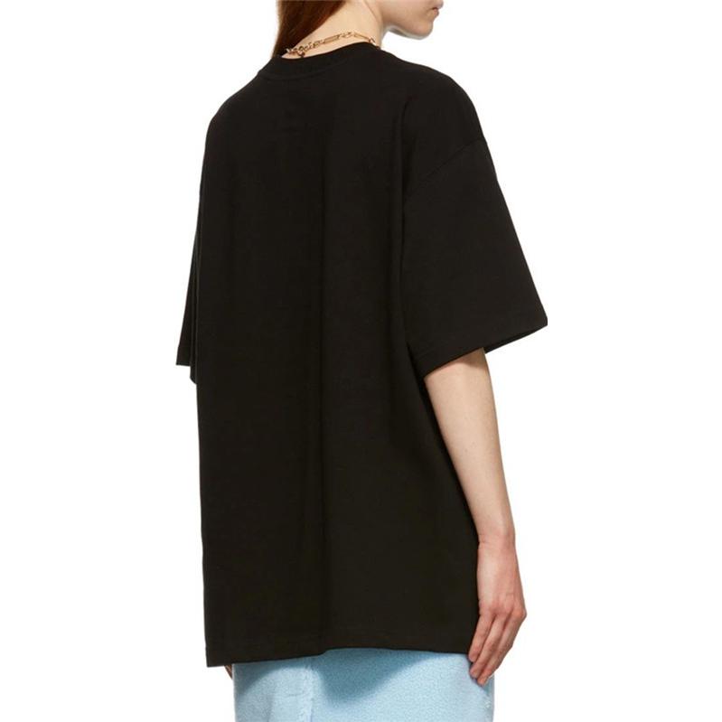 WE11DONE Mirror Reflective Unisex Short Sleeve T-Shirt. WD-TT3-21-565-U-BK 圖 7