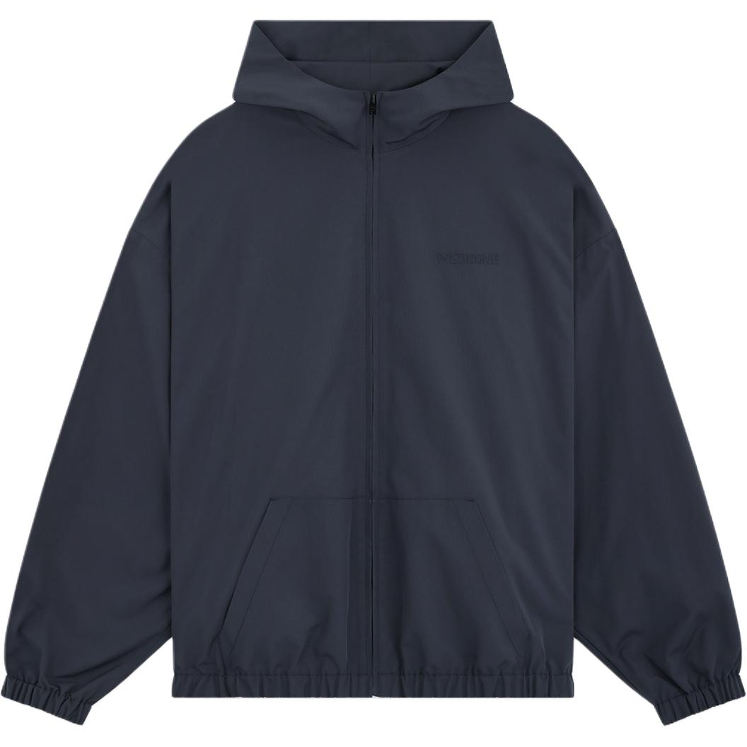 WE11DONE Navy Blue  Zip-Up Logo Hoodie Jacket Long Sleeve WD-JP2-24-078-M-NV 圖 2