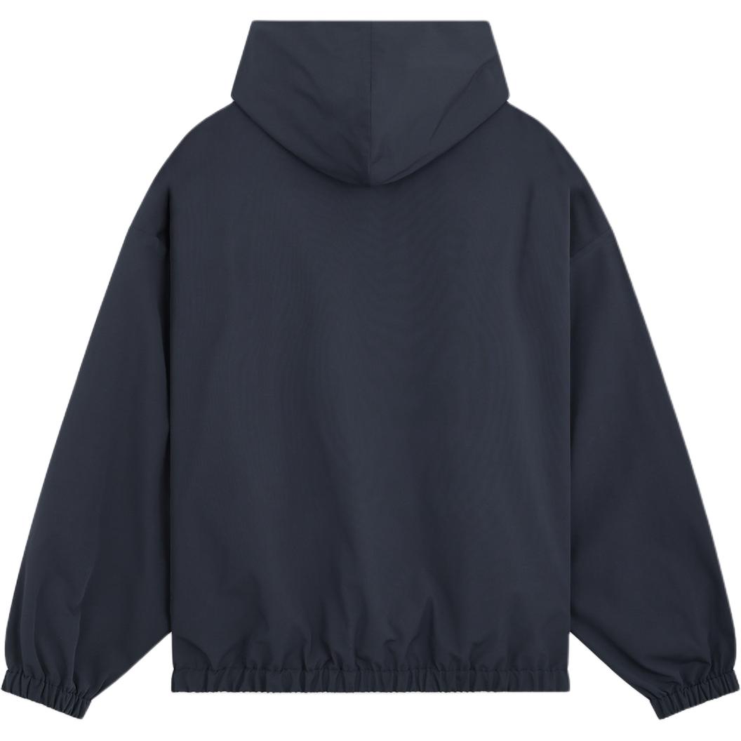 WE11DONE Navy Blue  Zip-Up Logo Hoodie Jacket Long Sleeve WD-JP2-24-078-M-NV 圖 3