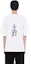 Details for WE11DONE Oversized Crew Neck Short Sleeve T-Shirt Unisex White. WD-TT0-25-747-U-WH