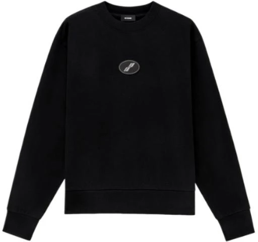 we-11-done-oversized-crewneck-sweatshirt-with-logo-patch-unisex-casual-long-sleeve-wd-ts-3-22-719-u-bk