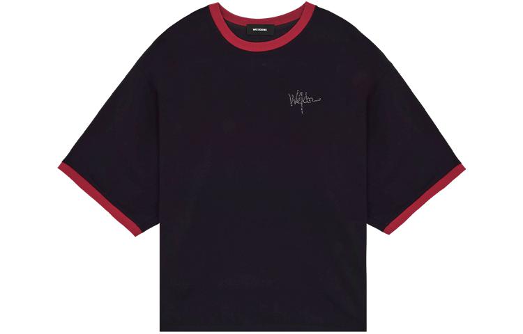 WE11DONE Oversized Letter Logo T-Shirt Unisex WD-TT1-22-705-U-BK