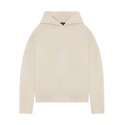 WE11DONE Oversized Pullover Hoodie Unisex White WD-TH1-22-687-U-IV