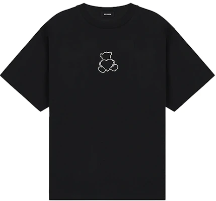 WE11DONE PF24 黑珍珠熊 男女同款短袖T恤 WD-TT2-24-780-U-BK Buy WE11DONE PF24 黑珍珠熊 男女同款短袖T恤 WD-TT2-24-780-U-BK