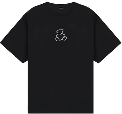 WE11DONE PF24 黑珍珠熊 男女同款短袖T恤 WD-TT2-24-780-U-BK Order WE11DONE PF24 黑珍珠熊 男女同款短袖T恤 WD-TT2-24-780-U-BK