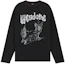 Order WE11DONE PF24 怪獸動物圖案洗舊長袖男女款T恤 黑色 WD-TT2-24-770-U-BK