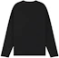 Lookbook WE11DONE PF24 怪獸動物圖案洗舊長袖男女款T恤 黑色 WD-TT2-24-770-U-BK