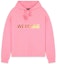 Order WE11DONE Pink Logo Printed Hoodie Unisex. WD-TP5-19-500-PK