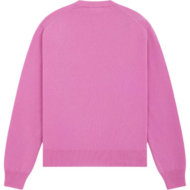 WE11DONE Pink Oversized Pullover Long Sleeve Sweatshirt Men’s. WD-KT0-24-605-U-PK 圖 3
