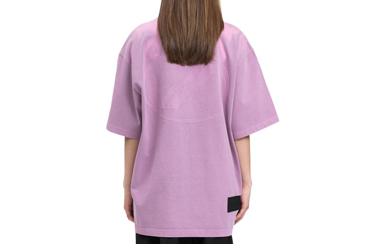 WE11DONE Pink Polar Bear Heart Graphic Unisex T-Shirt. WD-TT8-20-105-U-PK 圖 3