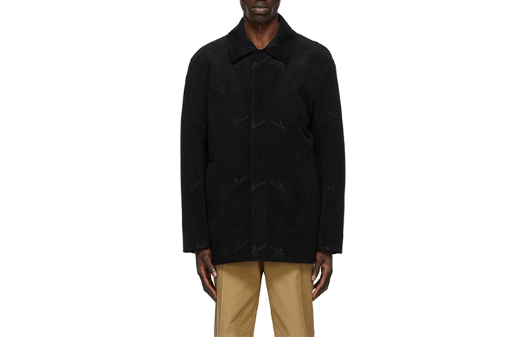 WE11DONE Plain Logo Jacket Black WD-JK9-20-089-M-BK