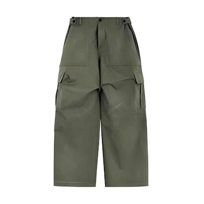WE11DONE Pleated Utility Cargo Pants Unisex WD-DP3-23-301-M-KK