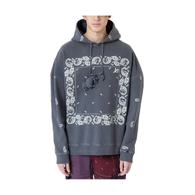 WE11DONE Reflective Casual Hoodie Unisex Dark Grey WD-TH9-20-161-U-CH