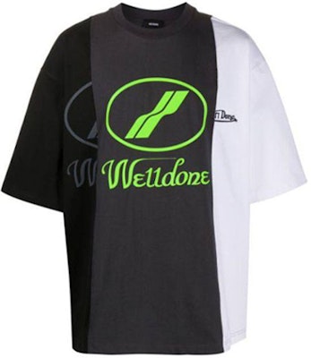 WE11DONE 反光標誌圖案短袖 男女款 黑色。 WD-TP7-20-100-U-WH Order WE11DONE 反光標誌圖案短袖 男女款 黑色。 WD-TP7-20-100-U-WH