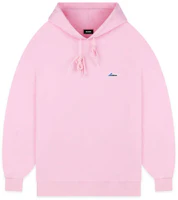 WE11DONE Small Logo Embroidered Pink Hoodie Unisex WD-TP3-20-707-U-PK WE11DONE Small Logo Embroidered Pink Hoodie Unisex WD-TP3-20-707-U-PK