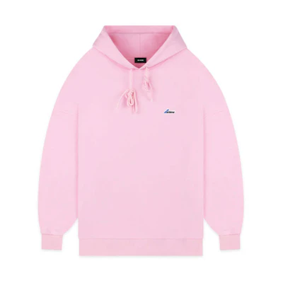 WE11DONE Small Logo Embroidered Pink Hoodie Unisex WD-TP3-20-707-U-PK