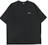 Order WE11DONE Baju-T Uniseks Hitam Logo Kecil Oversized WD-TP6-20-050-U-BK