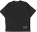 Lookbook WE11DONE Baju-T Uniseks Hitam Logo Kecil Oversized WD-TP6-20-050-U-BK