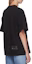 Purchase WE11DONE Baju-T Uniseks Hitam Logo Kecil Oversized WD-TP6-20-050-U-BK