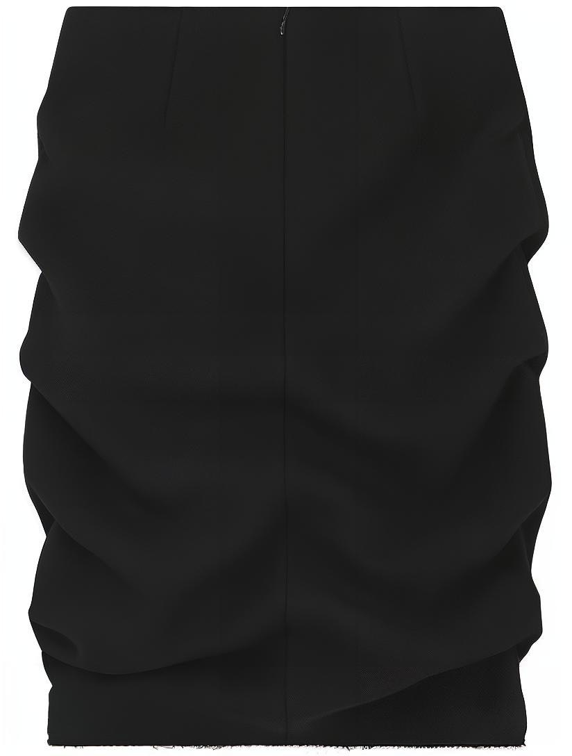 we-11-done-solid-color-pleated-casual-long-skirt-black-wd-sk-3-23-211-w-bk