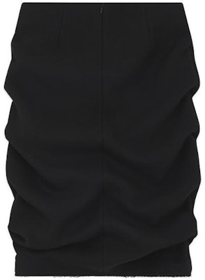 WE11DONE Solid Color Pleated Casual Long Skirt Black WD-SK3-23-211-W-BK Order WE11DONE Solid Color Pleated Casual Long Skirt Black WD-SK3-23-211-W-BK