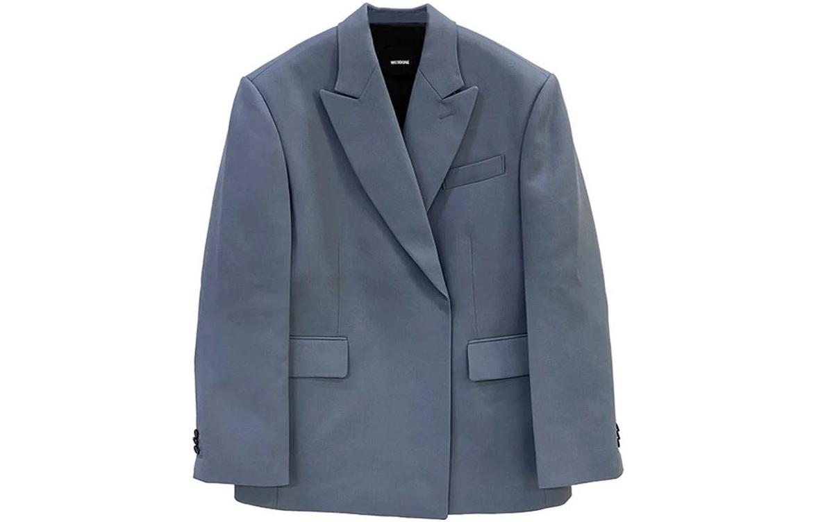Order WE11DONE Solid Logo Blazer Biru WD-JK8-20-009-M-BL