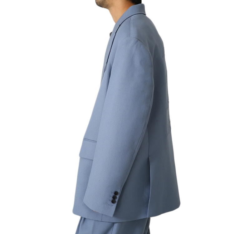 Details for WE11DONE Solid Logo Blazer Biru WD-JK8-20-009-M-BL